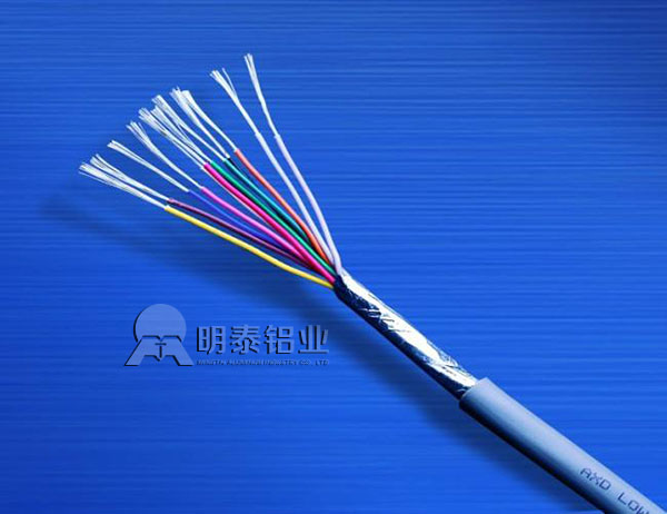 鋁箔優(yōu)良屏蔽效果--信號(hào)線(xiàn)采用8011電纜箔