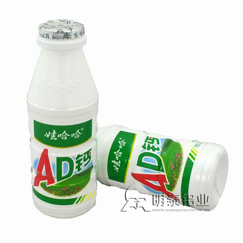 娃哈哈鋁箔封口采用8011鋁箔