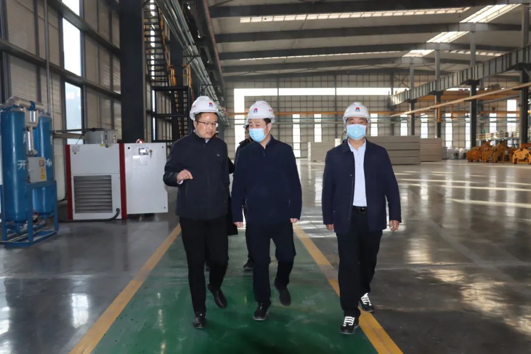 增信心、鼓干勁！副市長王志峰到公司調(diào)研節(jié)后復工復產(chǎn)工作